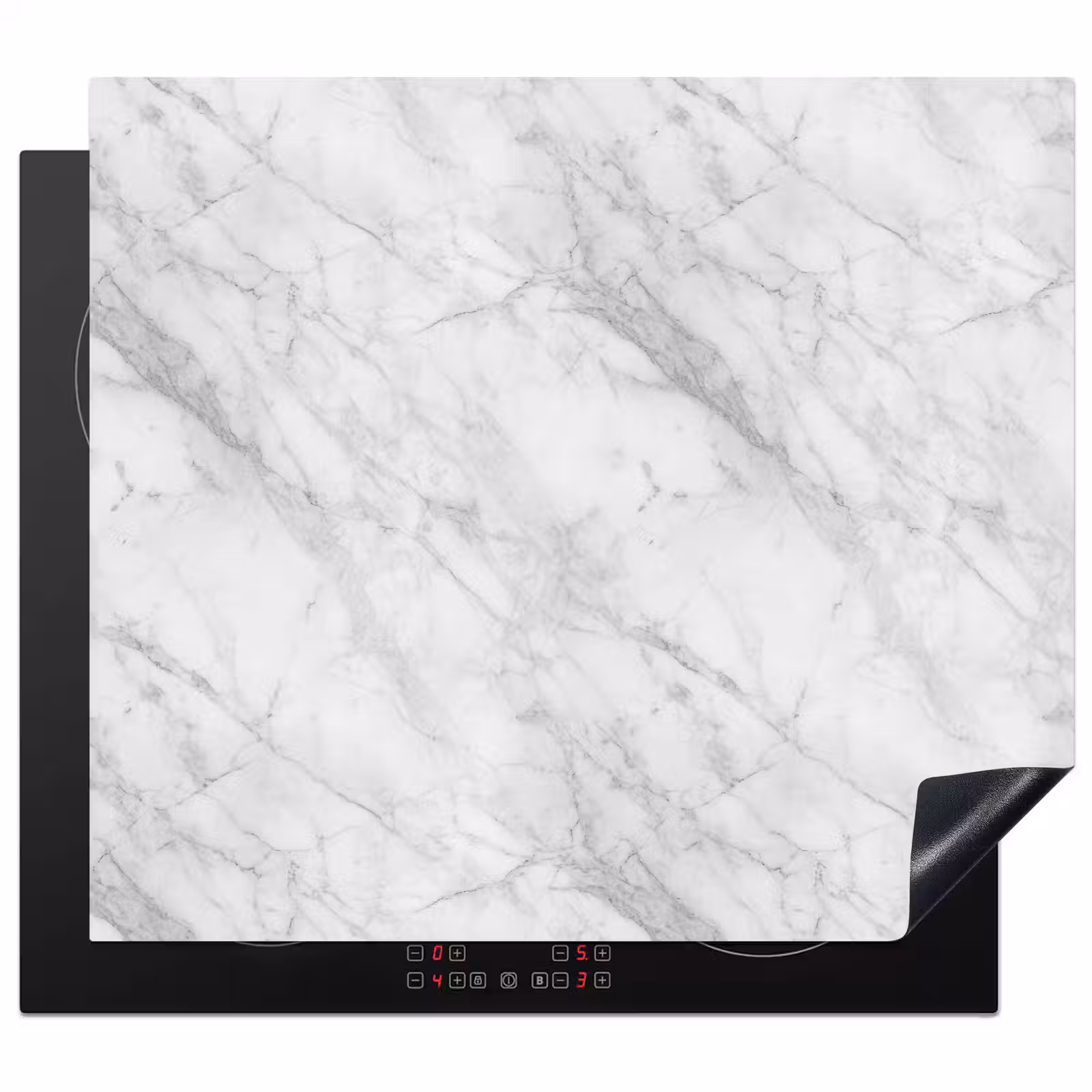 Protezione piano induzione - Classico - Marmo - Grigio — 1