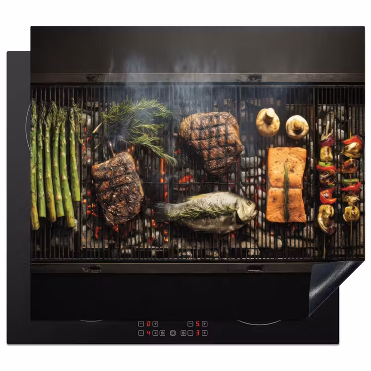 Protezione piano induzione - Barbecue - Grigliare - Mangiare — 1