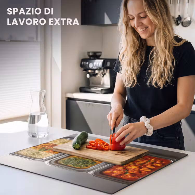 Protezione piano induzione - Buffet - Cibo - Colorato — 5
