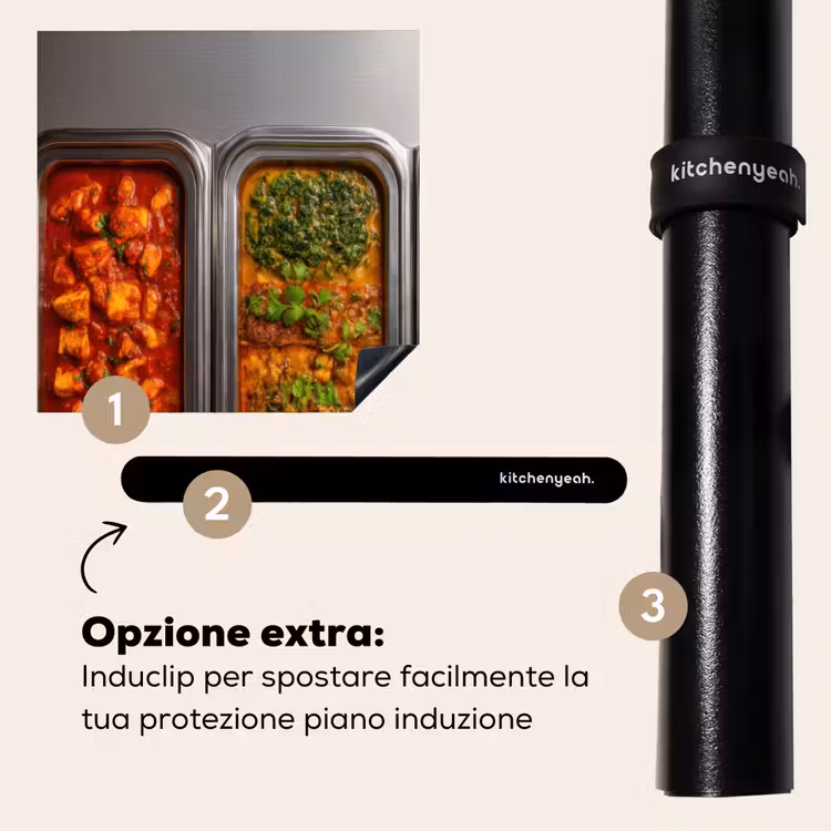 Protezione piano induzione - Buffet - Cibo - Colorato — 8