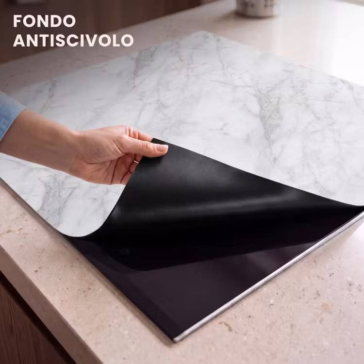 Protezione piano induzione - Classico - Marmo - Grigio — 6
