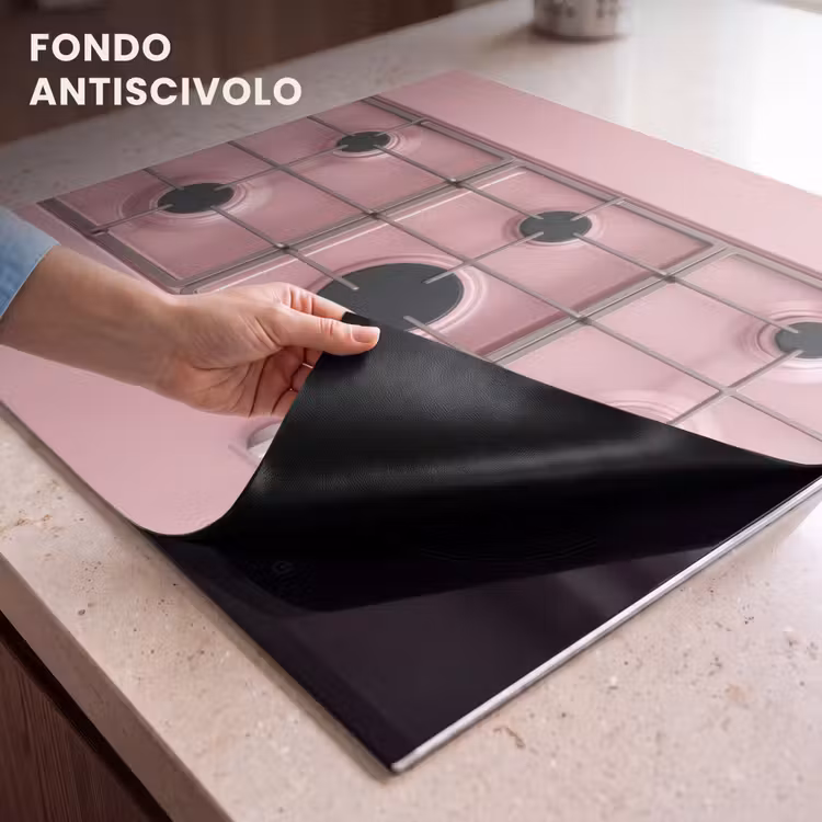 Protezione piano induzione - Cucina a gas - Moderna - Rosa — 6