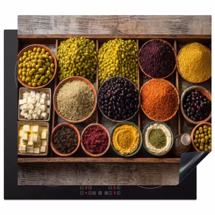 Protezione piano induzione - Erbe - Spezie - Olive — 1