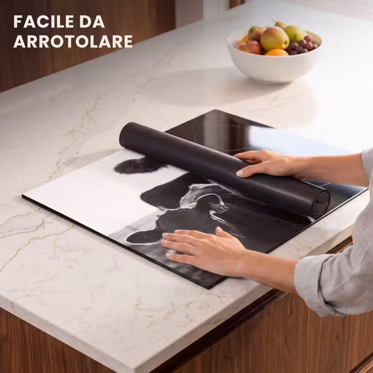 Protezione piano induzione - Mucche - Bianco e nero — 7