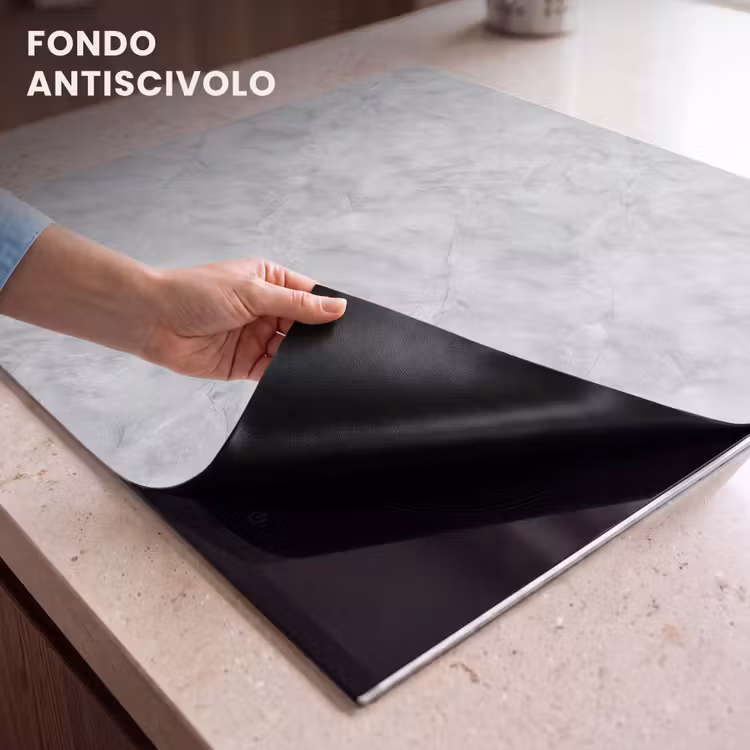Protezione piano induzione - Grigio - Marmo - Opaco — 6
