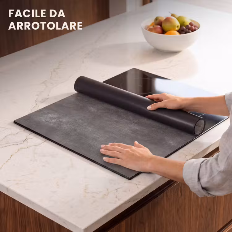 Protezione piano induzione - Grigio scuro - Grezzo - Calcestruzzo — 7