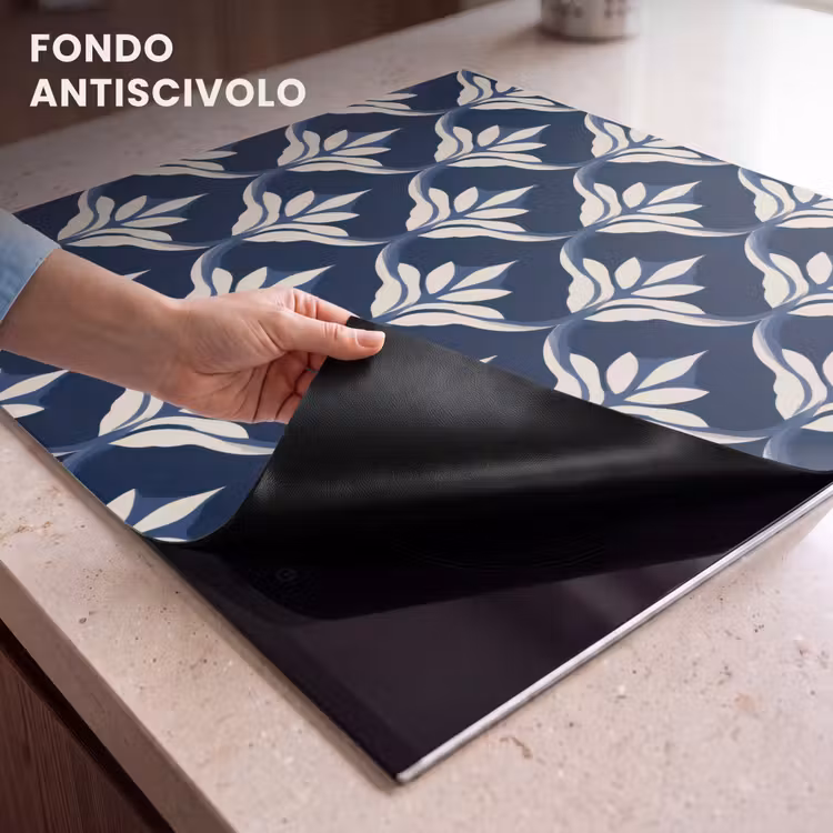 Protezione piano induzione - Moderno - Design - Blu — 6