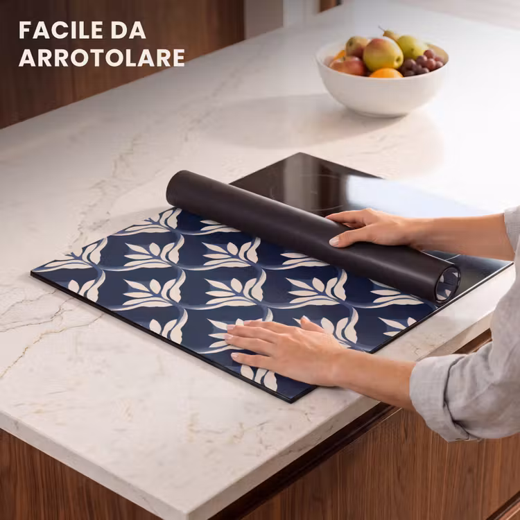 Protezione piano induzione - Moderno - Design - Blu — 7