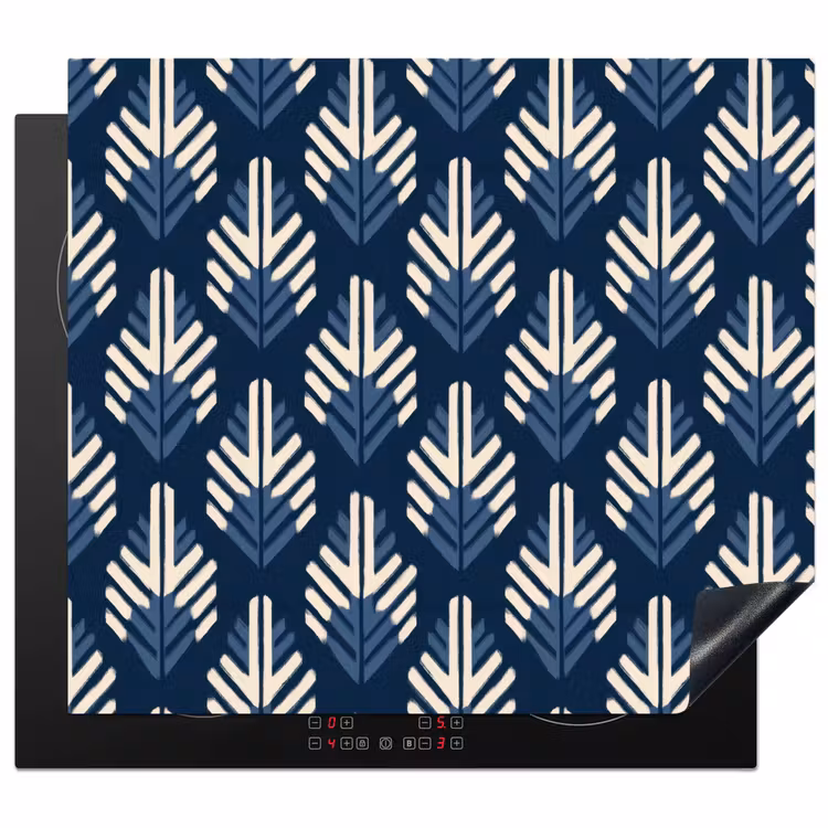 Protezione piano induzione - Moderno - Fantasia - Blu — 1