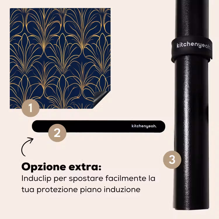 Protezione piano induzione - Deco - Ventilatore - Blu — 8