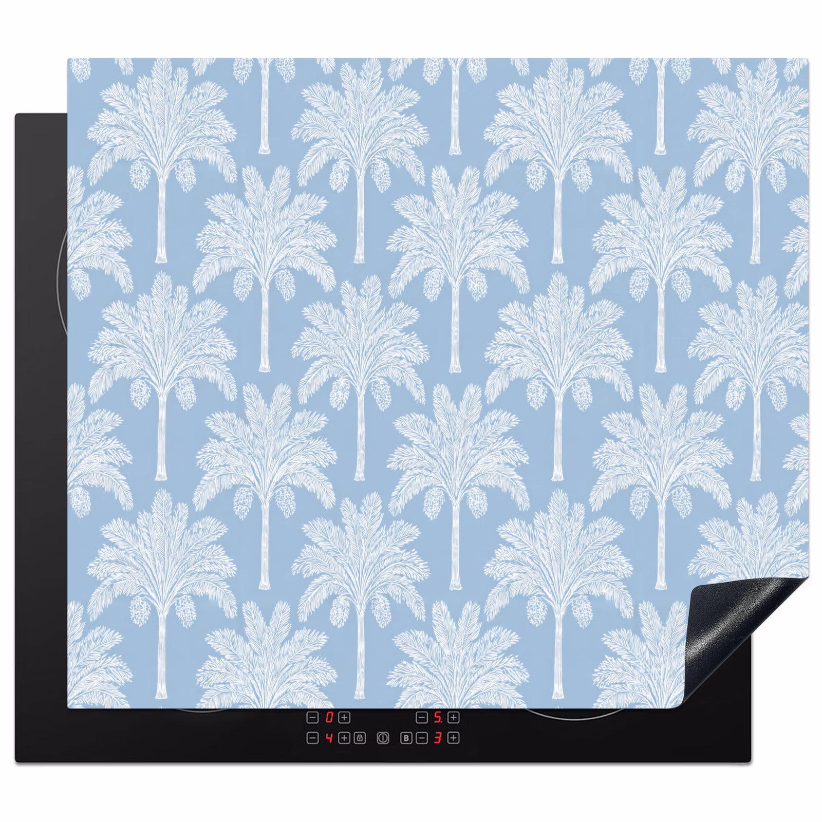 Protezione piano induzione - Palma - Moderno - Blu — 1