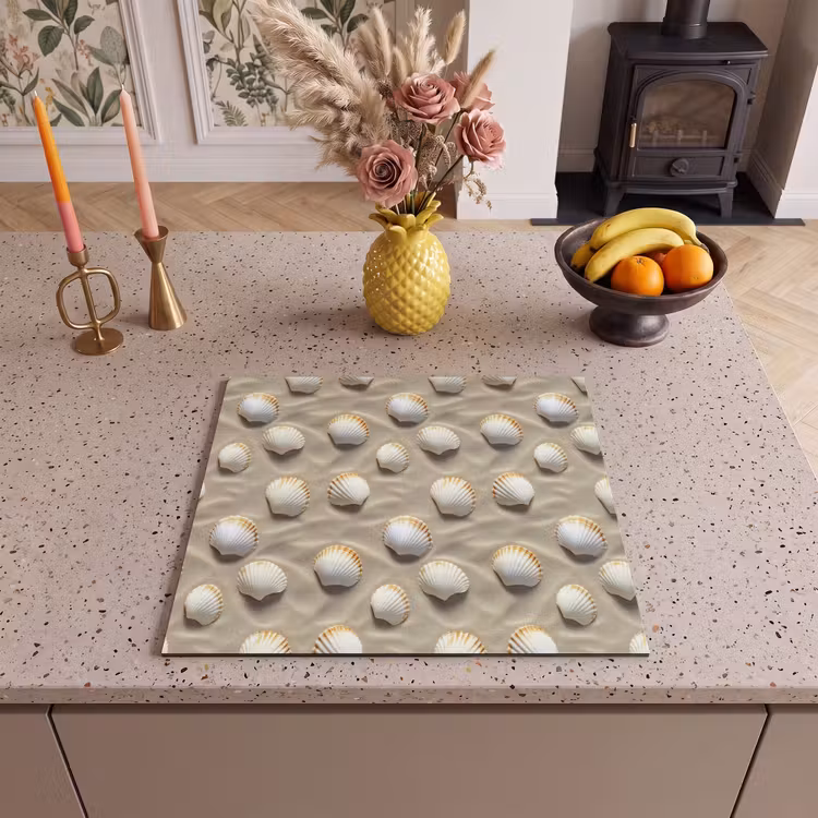 Protezione piano induzione - Conchiglie - Sabbia - Marittimo — 3