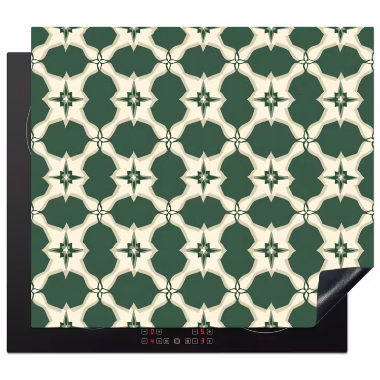 Protezione piano induzione - Piastrella - Classica - Verde — 1