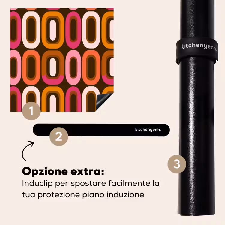 Protezione piano induzione - Moderno - Retrò - Colorato — 8