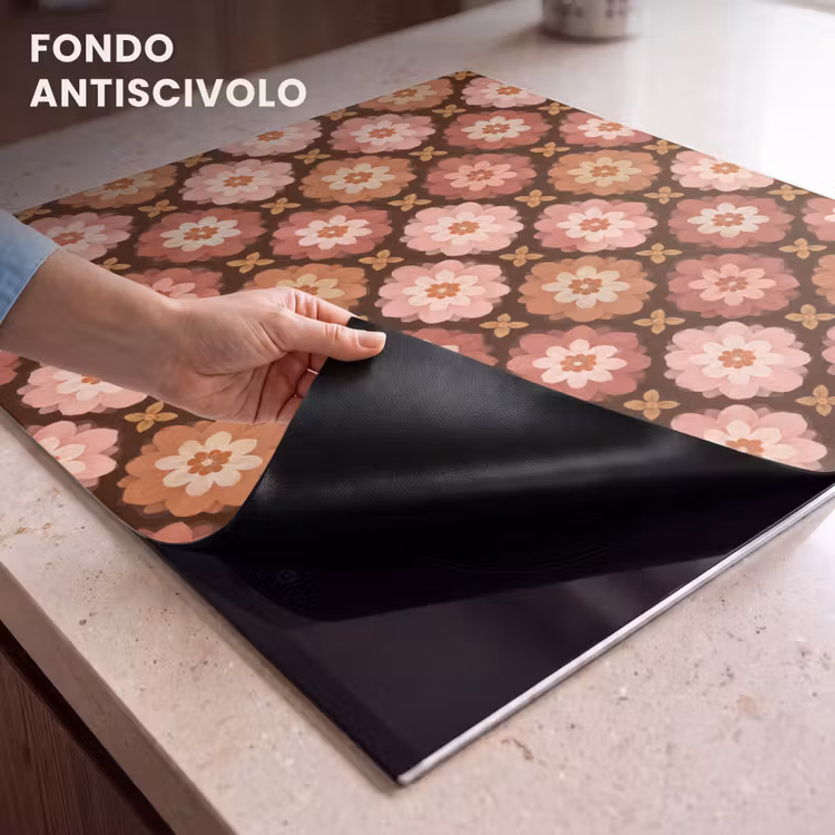 Protezione piano induzione - Geometrico - Floreale - Colorato — 6
