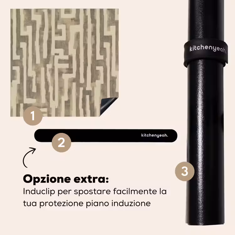 Protezione piano induzione - Astratto - Geometrico - Verde — 8