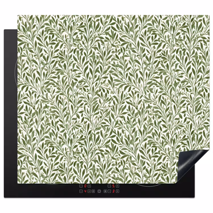 Protezione piano induzione - Botanico - Rami - Verde — 1