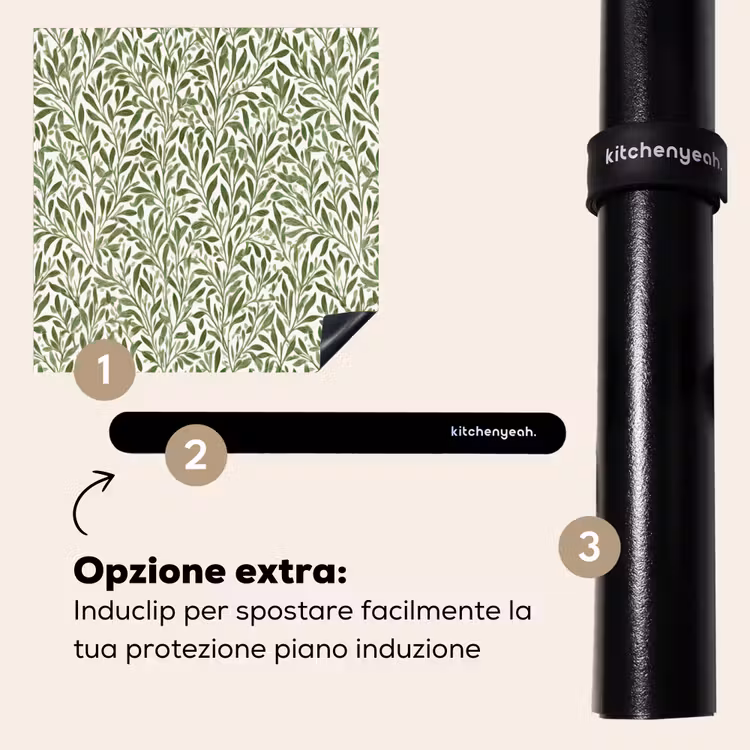Protezione piano induzione - Botanico - Rami - Verde — 8