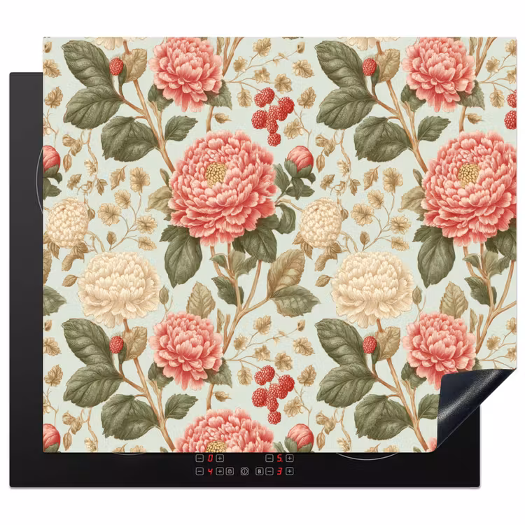 Protezione piano induzione - Classico - Botanico - Multicolore — 1