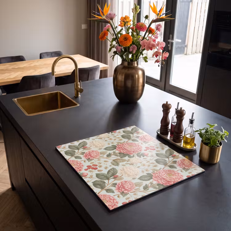 Protezione piano induzione - Classico - Botanico - Multicolore — 2