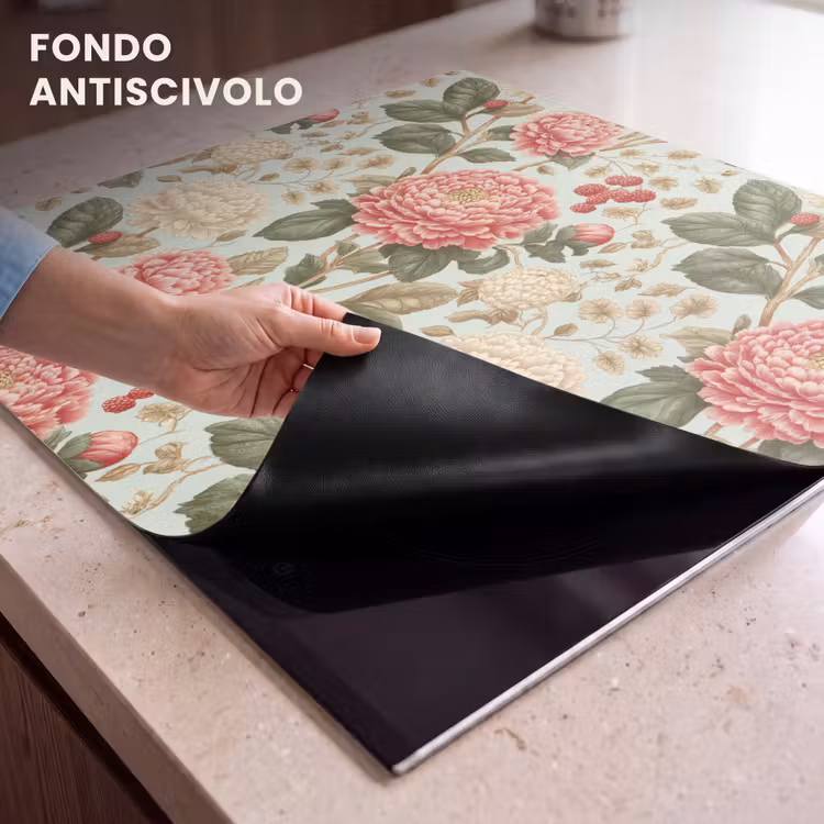 Protezione piano induzione - Classico - Botanico - Multicolore — 6