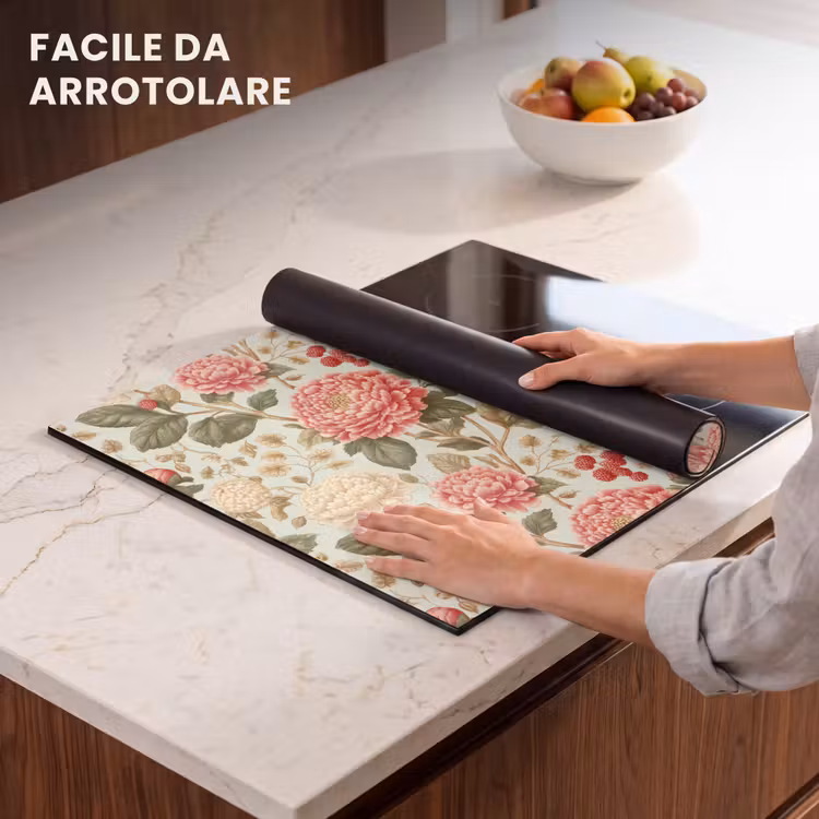 Protezione piano induzione - Classico - Botanico - Multicolore — 7
