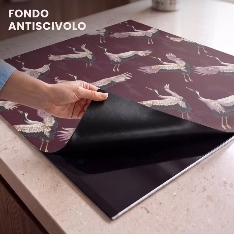 Protezione piano induzione - Gru - Classico - Bordeaux — 6