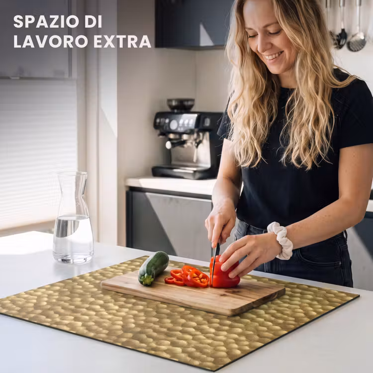Protezione piano induzione - Metallo - Dinamico - Oro — 5