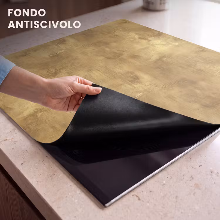 Protezione piano induzione - Industriale - Texture - Oro — 6