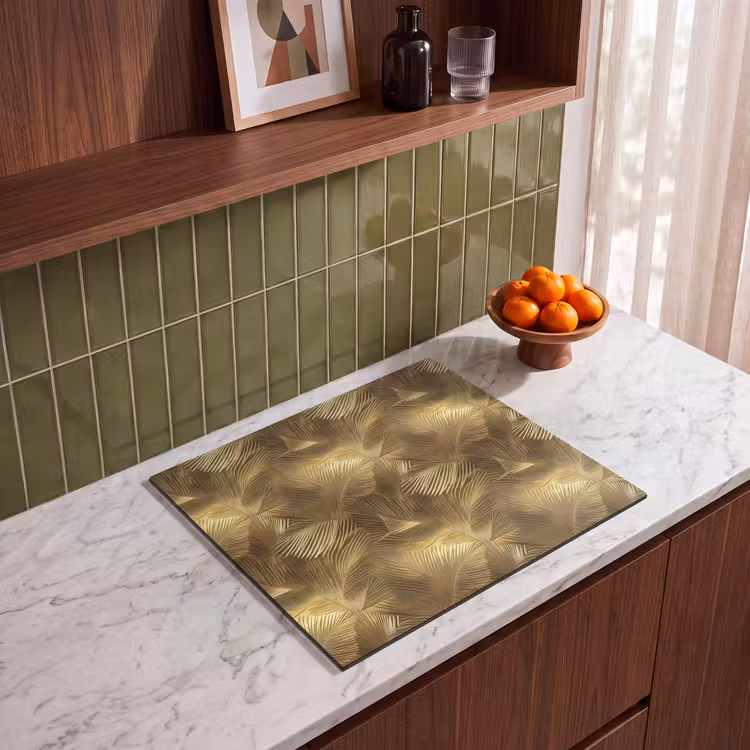 Protezione piano induzione - Palma - Ventaglio - Oro — 4