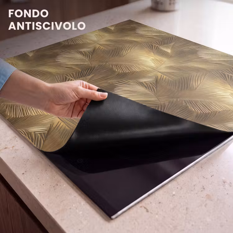 Protezione piano induzione - Palma - Ventaglio - Oro — 6