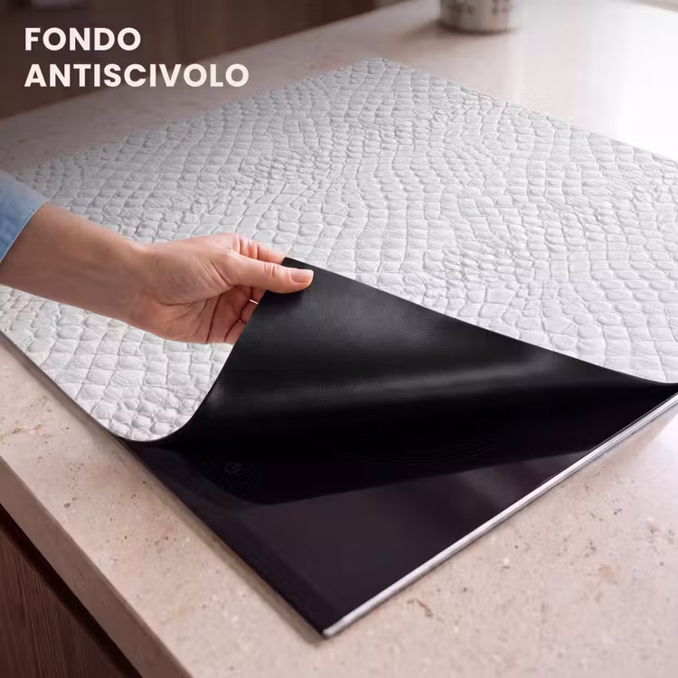 Protezione piano induzione - Serpente - Modello - Bianco — 6