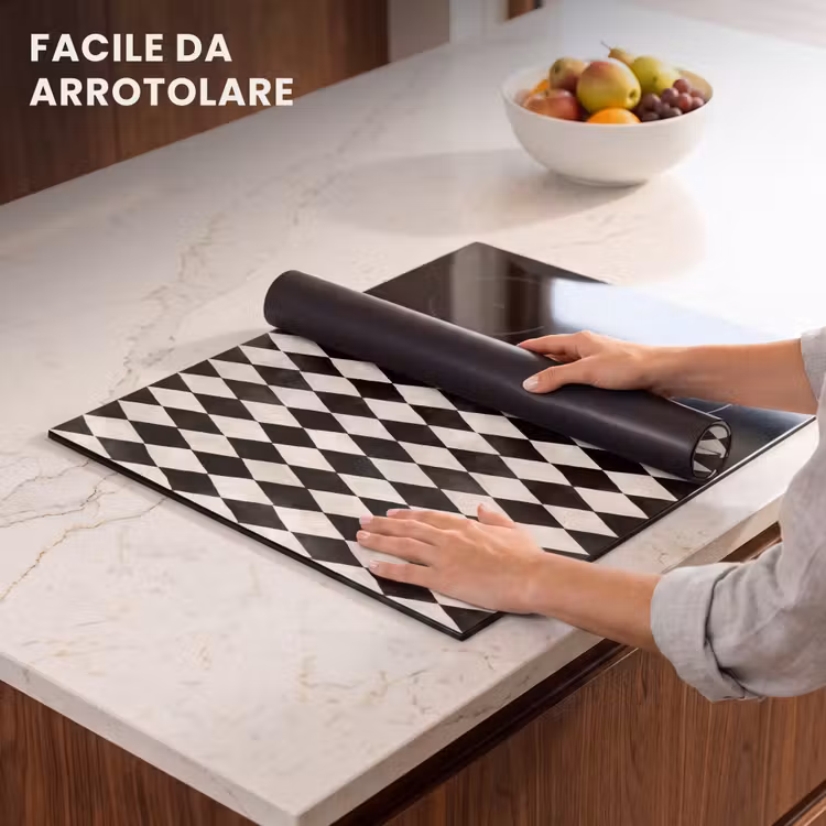 Protezione piano induzione - Classico - Modello - Nero — 7