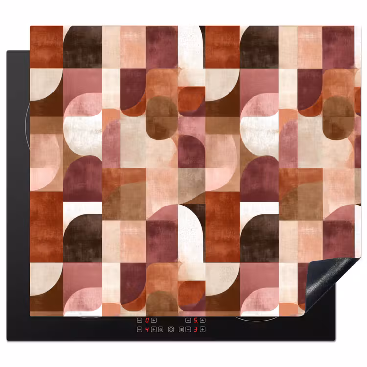 Protezione piano induzione - Geometria - Moderno - Retrò — 1