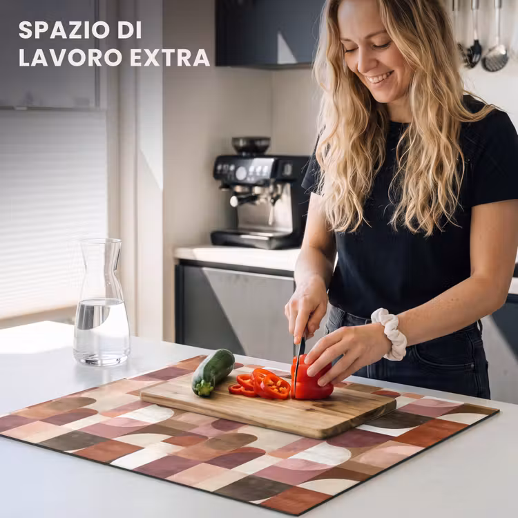 Protezione piano induzione - Geometria - Moderno - Retrò — 5
