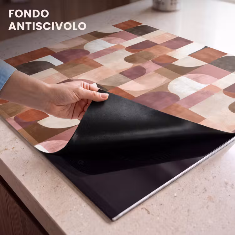 Protezione piano induzione - Geometria - Moderno - Retrò — 6