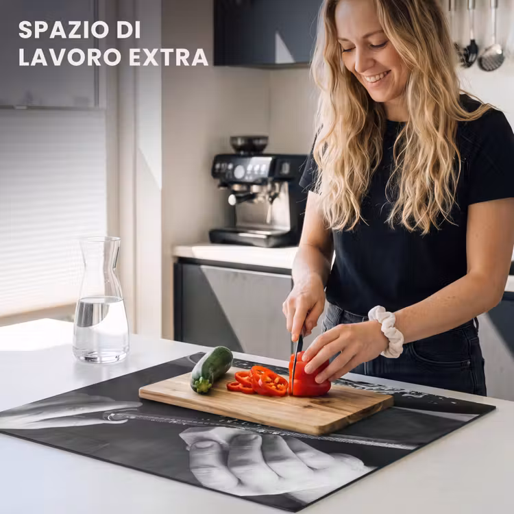 Protezione piano induzione - Formaggio - Pasta - Grattugia — 5