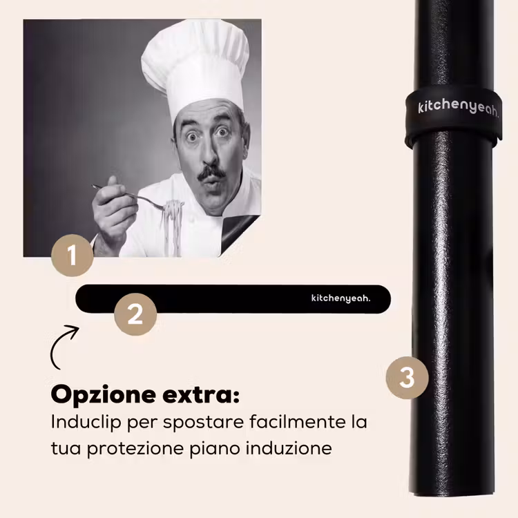 Protezione piano induzione - Chef - Spaghetti - Pasta — 8