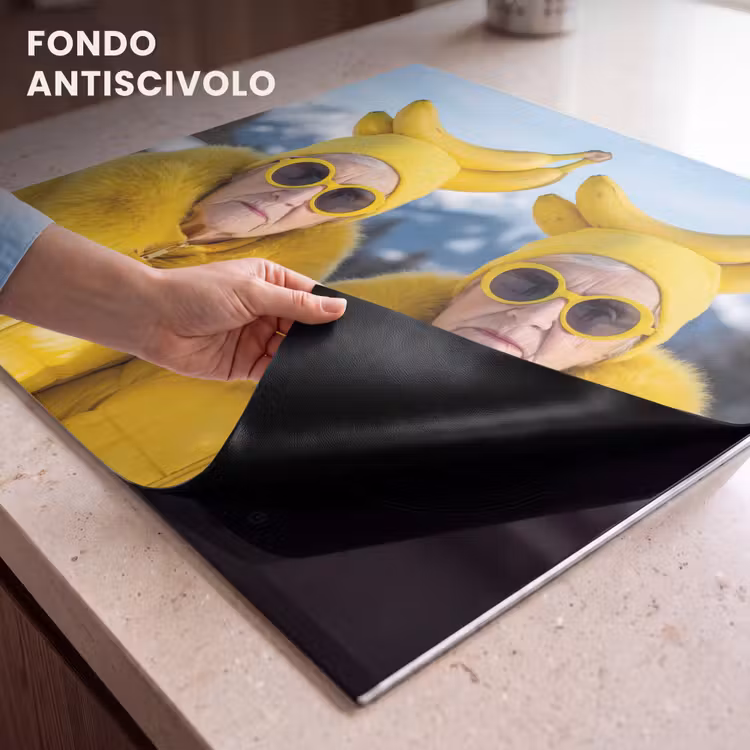Protezione piano induzione - Donne - Banane - Giallo — 6