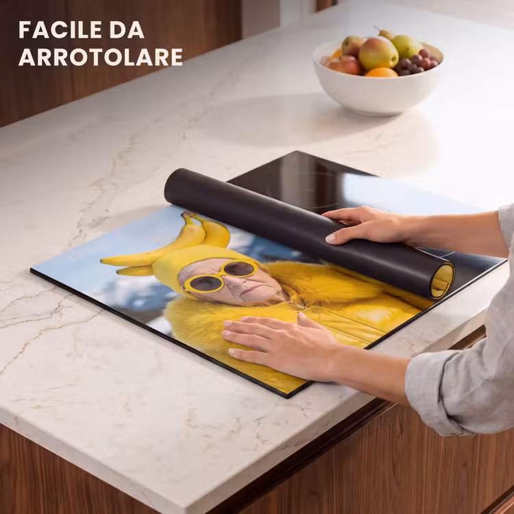 Protezione piano induzione - Donne - Banane - Giallo — 7