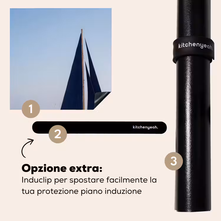 Protezione piano induzione - Barca a vela - Mare - Blu — 8