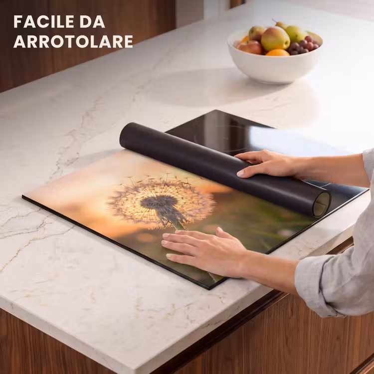 Protezione piano induzione - Dente di leone - Tramonto - Campo — 7