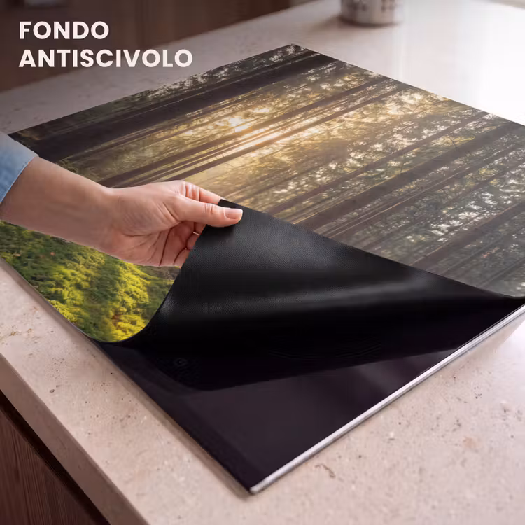 Protezione piano induzione - Foresta - Erba - Luce del sole — 6