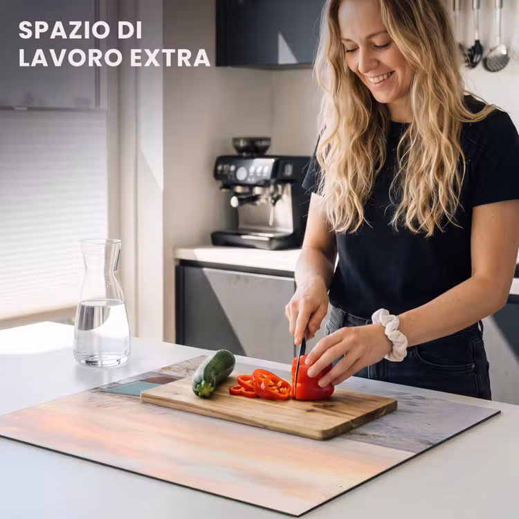 Protezione piano induzione - Rustico - Barca a remi - Spiaggia di sabbia — 5