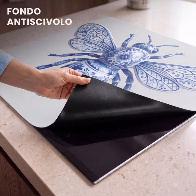 Protezione piano induzione - Ape - Moderno - Delft - Blu — 6