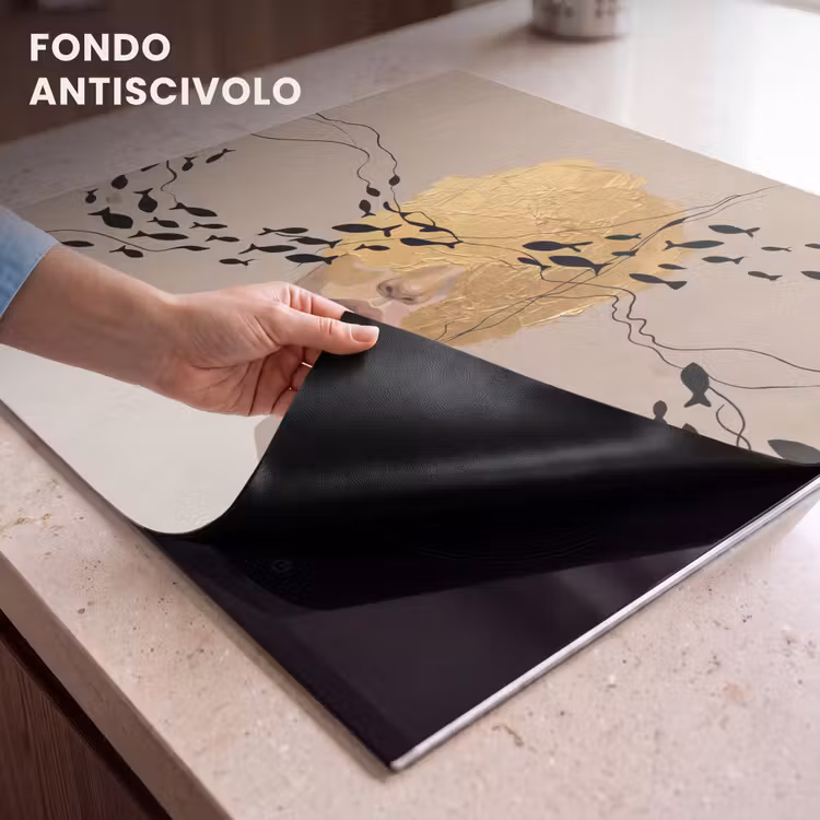 Protezione piano induzione - Moderno - Donna - Oro — 6