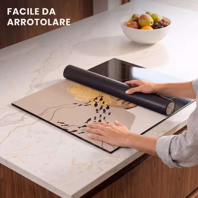 Protezione piano induzione - Moderno - Donna - Oro — 7
