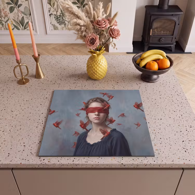 Protezione piano induzione - Ritratto - Potente - Rosso — 3