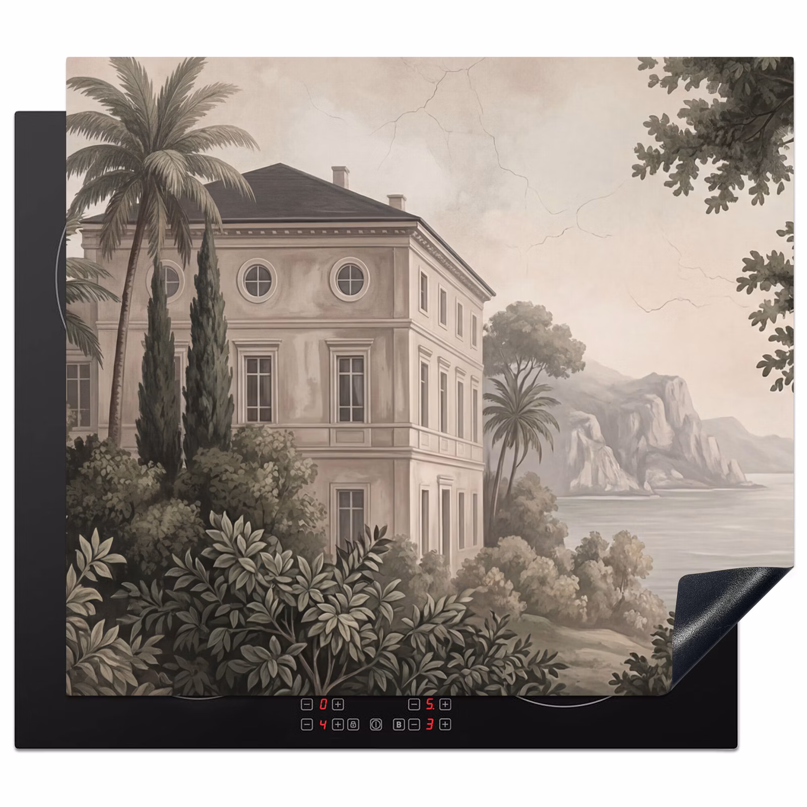 Protezione piano induzione - Mare - Villa - Beige — 1