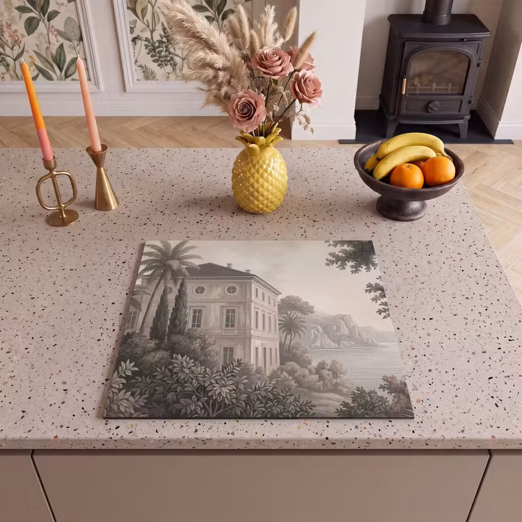 Protezione piano induzione - Mare - Villa - Beige — 3